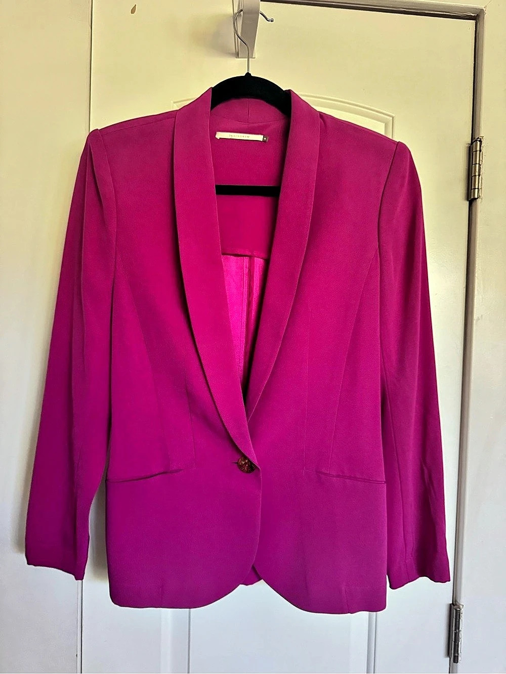 Elaine Kim Pink Blazer Jacket